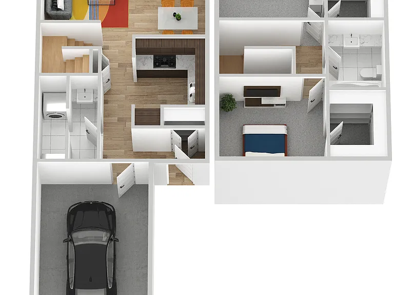 Highly sought after 1,2,3-bedroom flat and townhome apartments — Photo 16