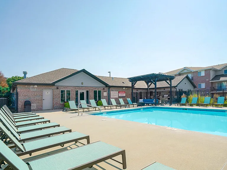 When it's time to beat the heat, come take a dip in the pool.