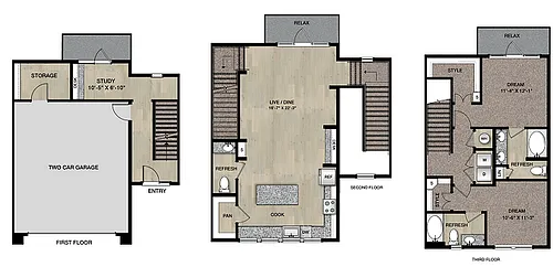 Floor plan TH1