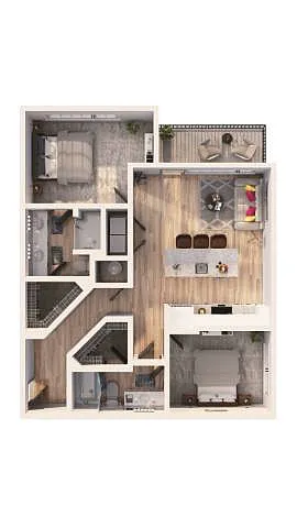 Floor plan B1
