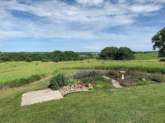 View from Patio to lake