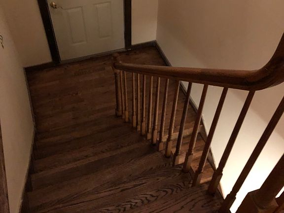 wood staircase