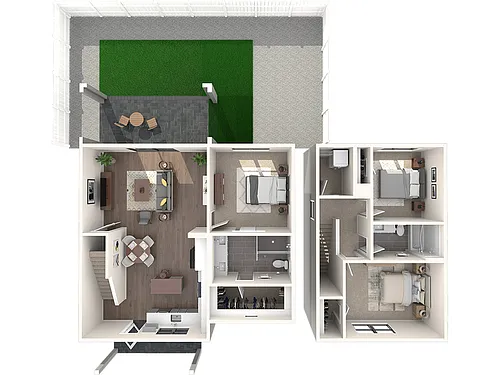 Floor plan Cottage