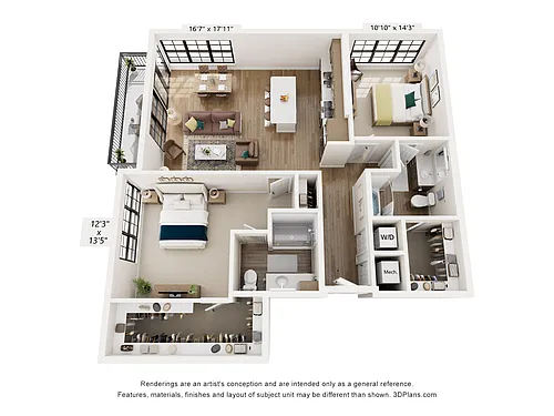 Floor plan The Camellia