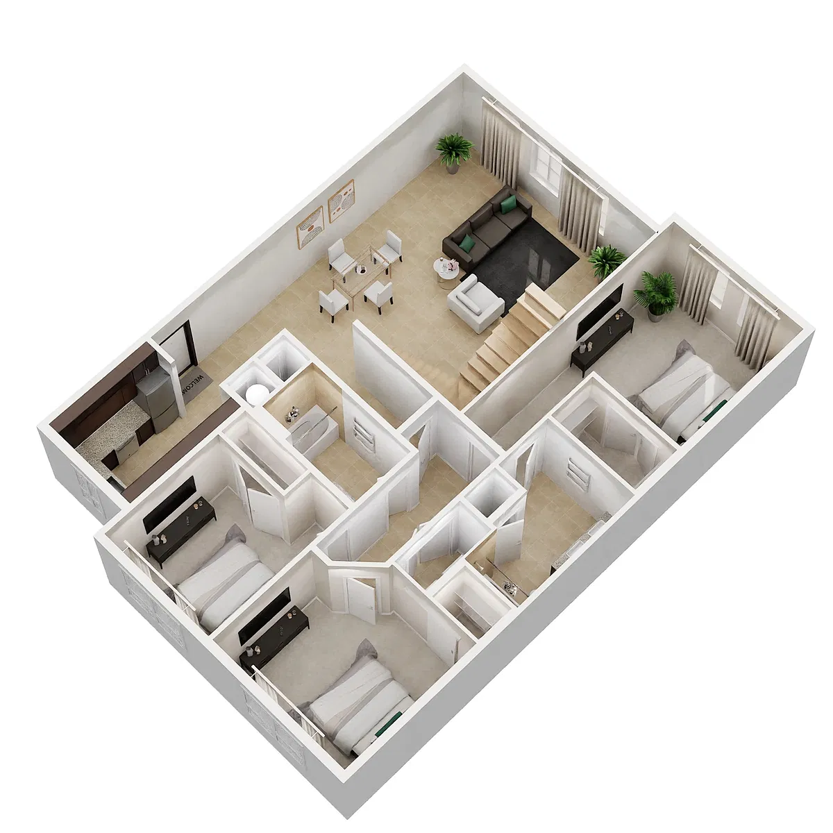 Floor plan Firenze