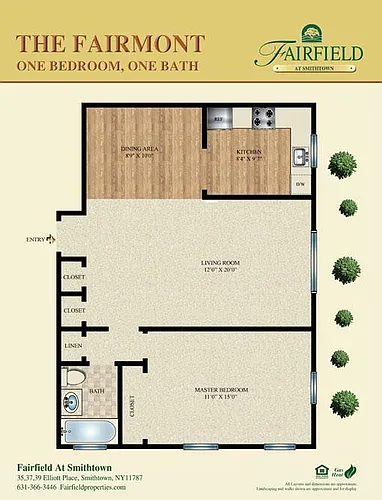 Floor plan The Fairmont