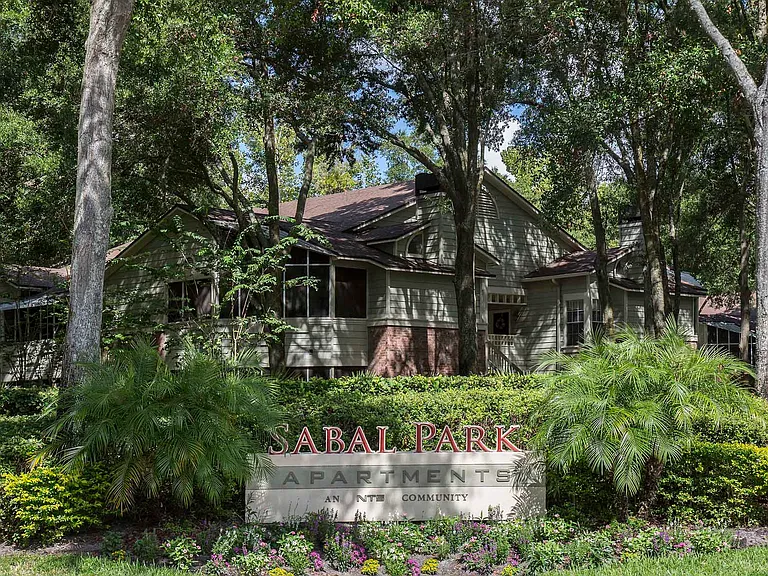 Sabal Park entrance sign