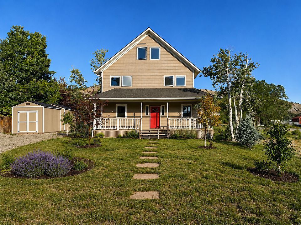 Sip your morning coffee on the covered front porch with stunning views of the Cimarron Mountains, surrounded by newly planted, maturing gardens.