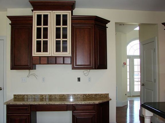 Kitchen desk area