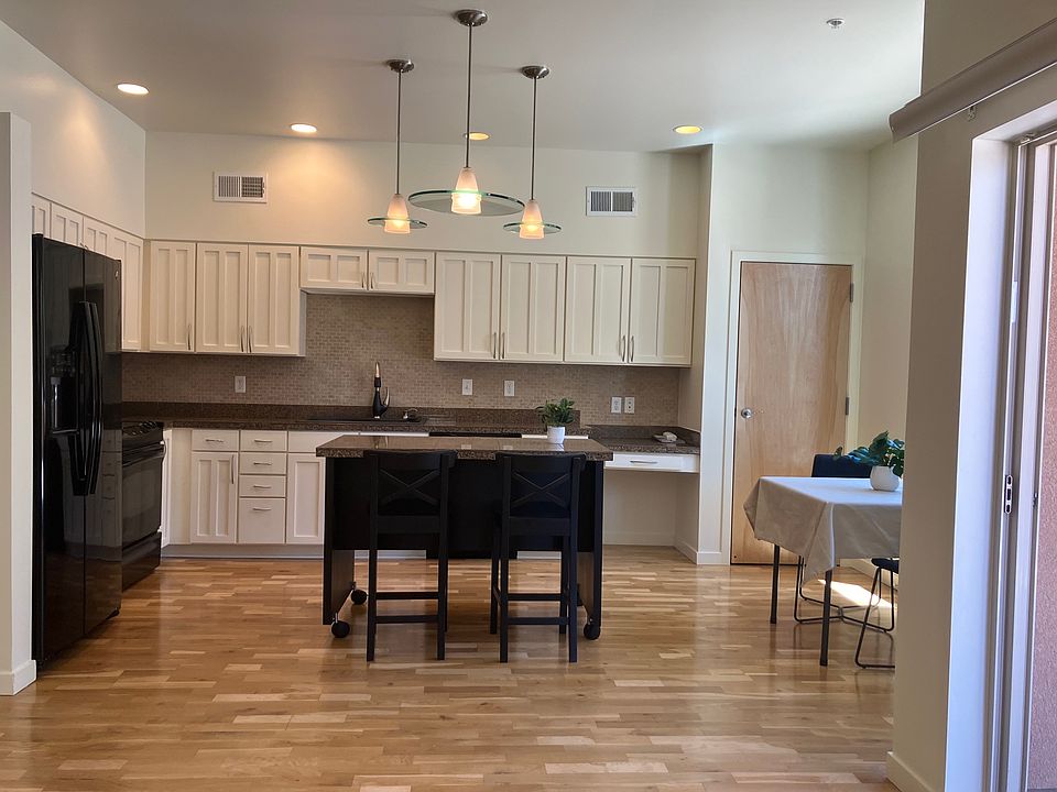Lovely hardwood floors in kitchen, living room and hallway.