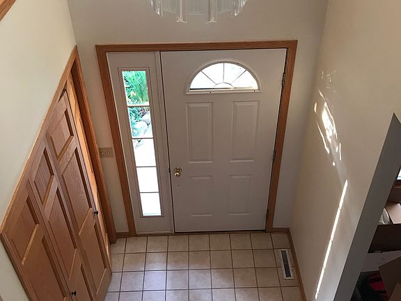 Front door from second floor