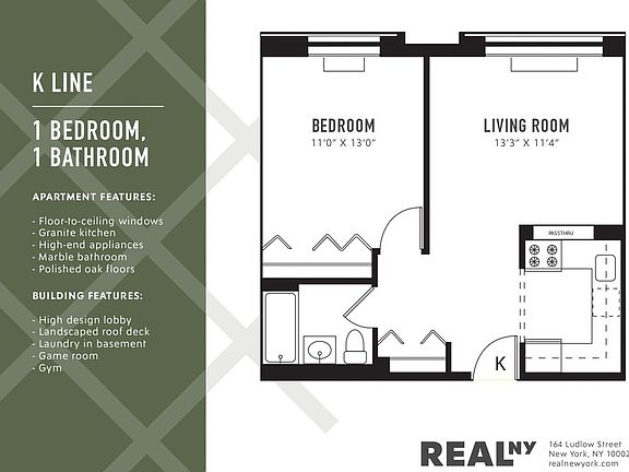 2nd image of 460 W 20th St #3KK