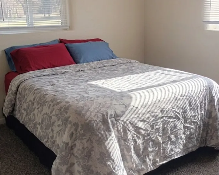 Master bedroom with lots of space