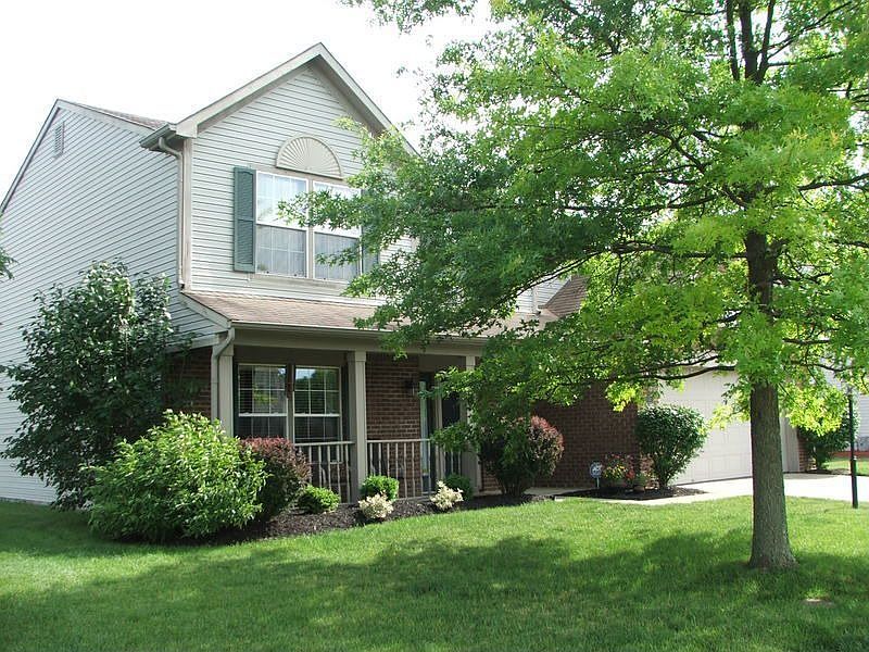 Front Porch and Mature Trees