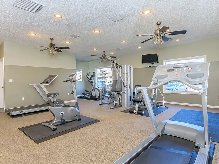 Fully Equipped Fitness Center at Whispering Pines, El Paso