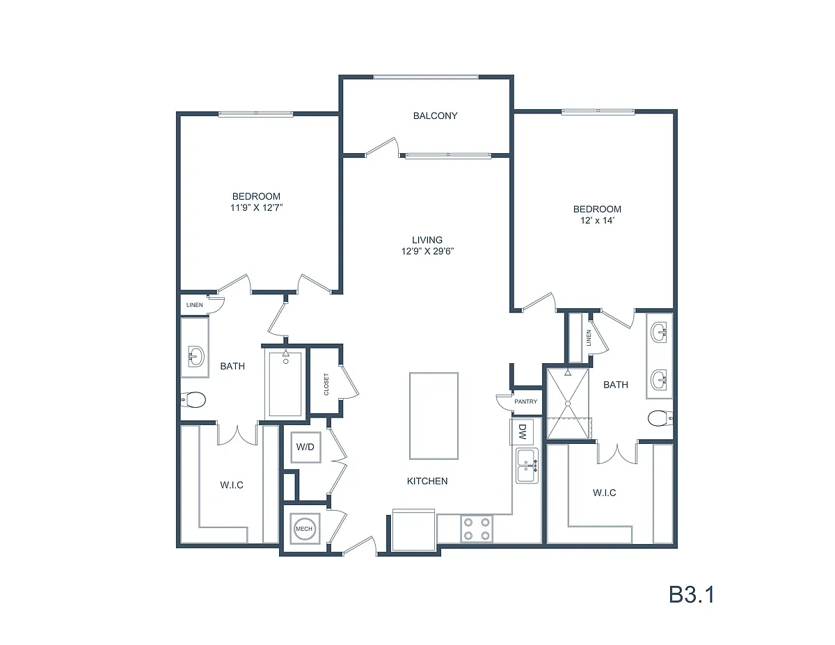 Floor plan B31