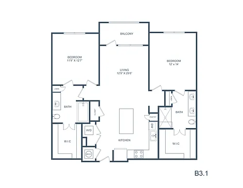 Floor plan B31