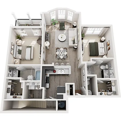 Floor plan Chambord 2