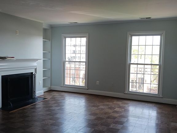living-room with fireplace