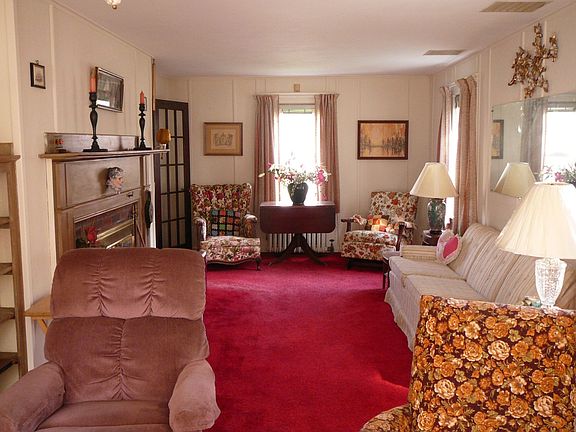 front of living room