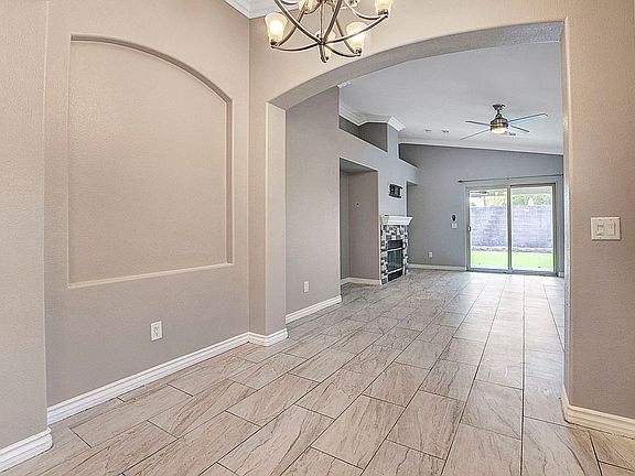 Foyer and Living Room