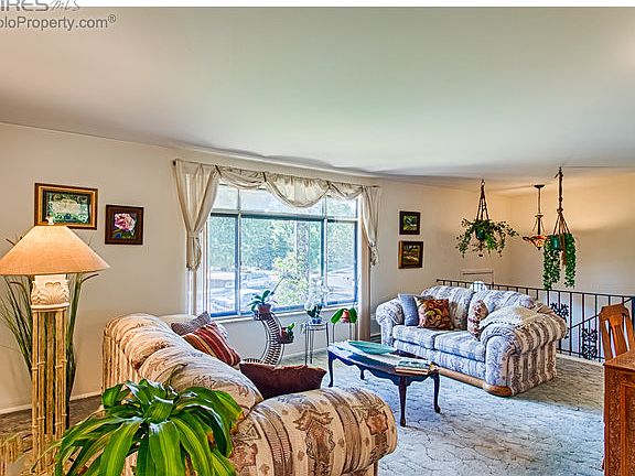 Spacious living room with lots of natural light