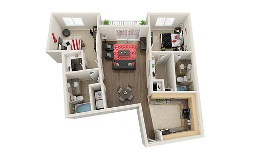 Floor plan B9