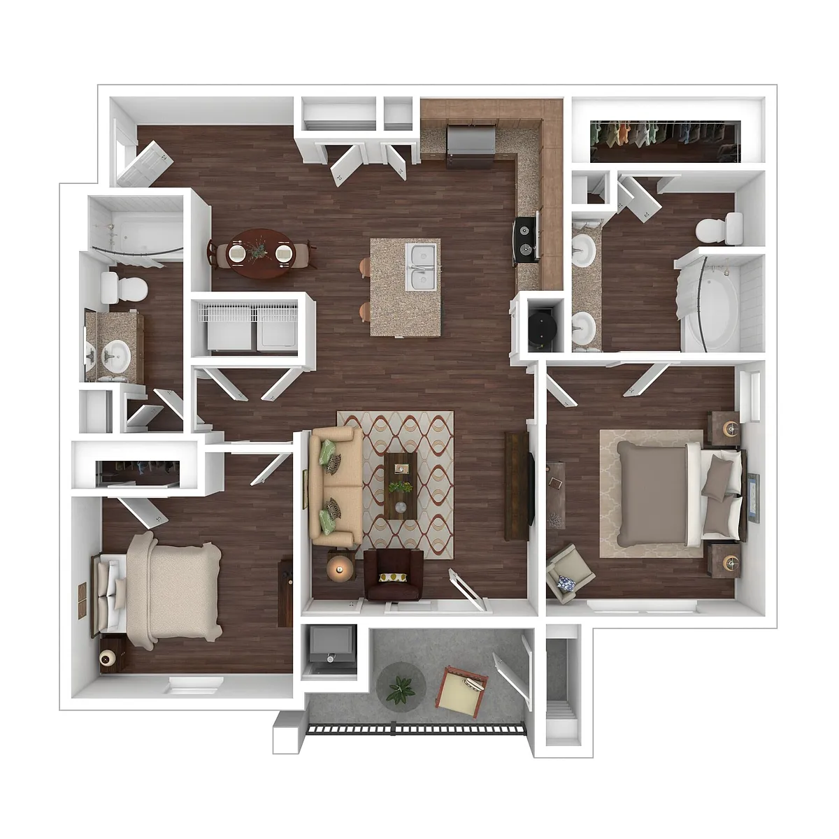 Floor plan B1