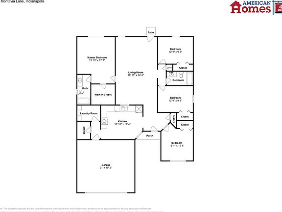 2nd image of 5441 Montavia Ln