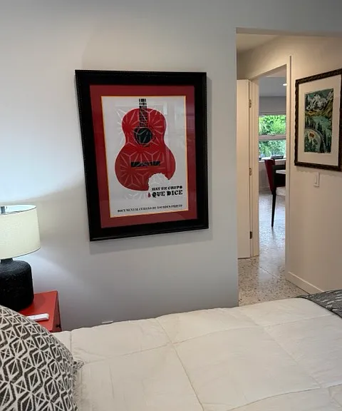 Bedroom 2 to living area.