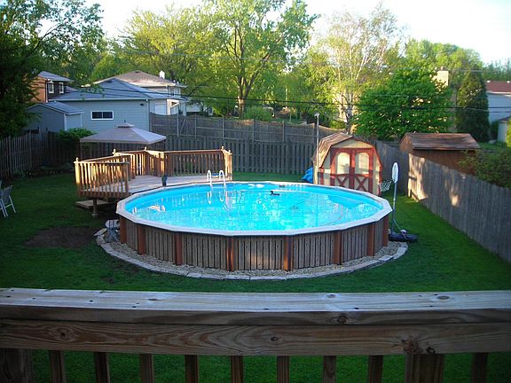 Beautiful elevated view from deck