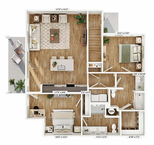 Floor plan Dogwood