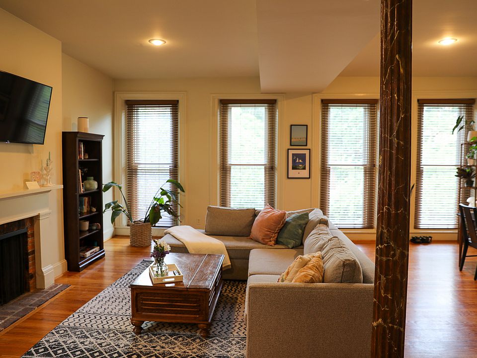 Looking into living room from kitchen