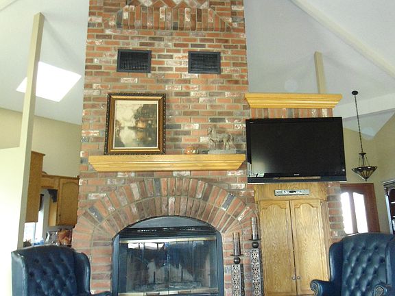 living room fireplace