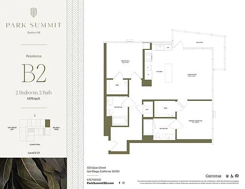 Floor plan Park summit _B2