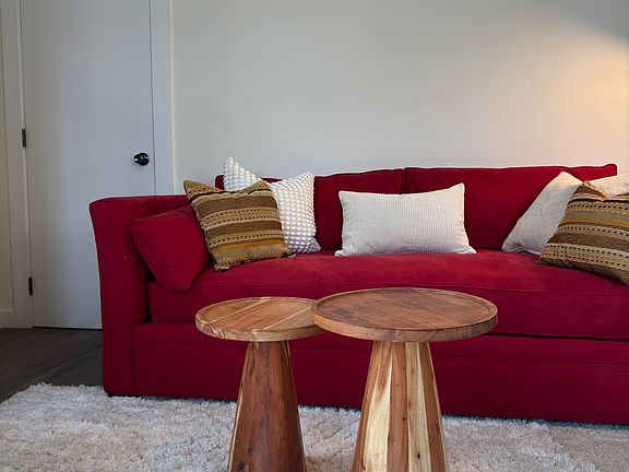 Feather filled day bed