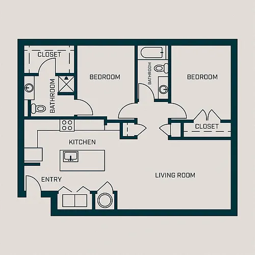 Floor plan The Fillmore