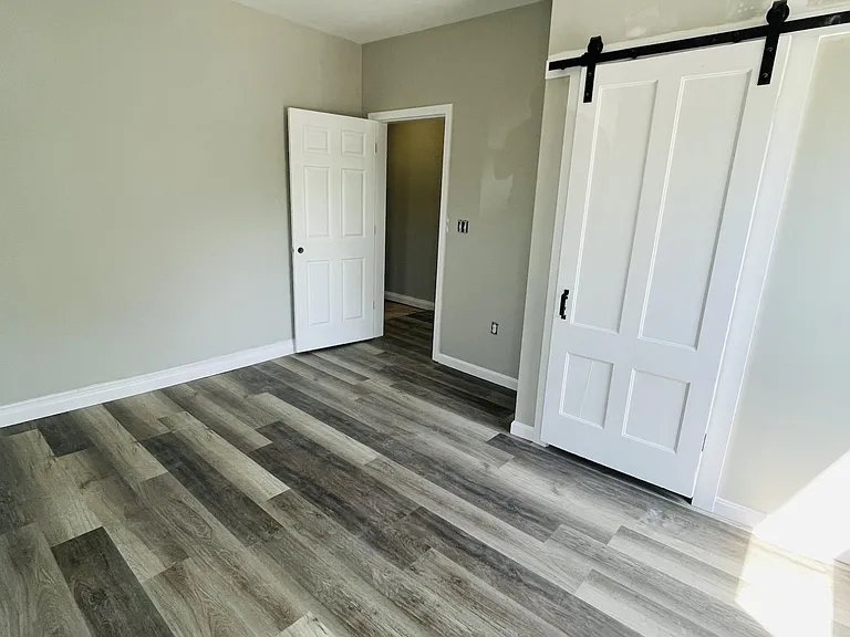 Another Front Bedroom - Barndoor closet door