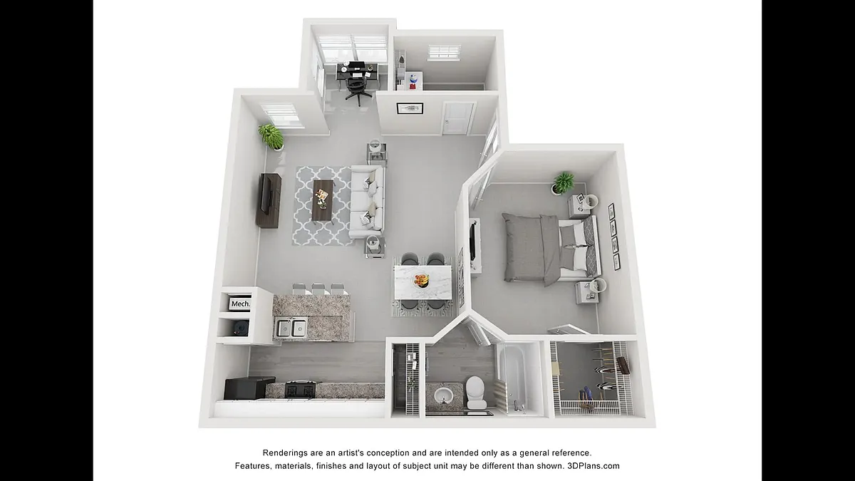 Floor plan The Caddy