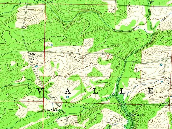 Area before lake came in