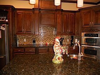 Kitchen island with sink