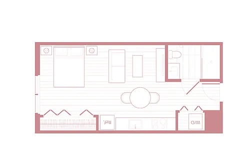 Floor plan S3 Furnished