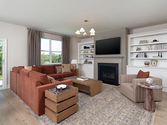 Living Room For representation purposes only. Options and layout may vary by community and home pl