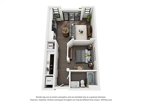 Floor plan Satin (A5)