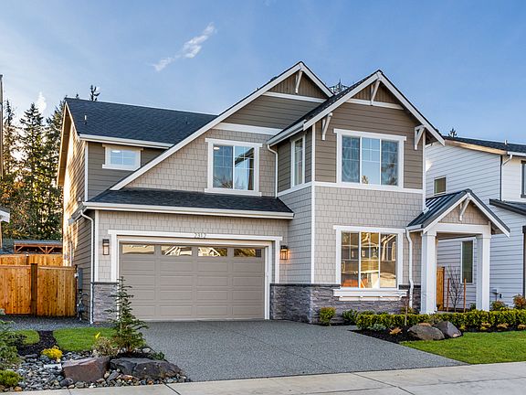 Great curb appeal with hand selected exterior masonry and colors