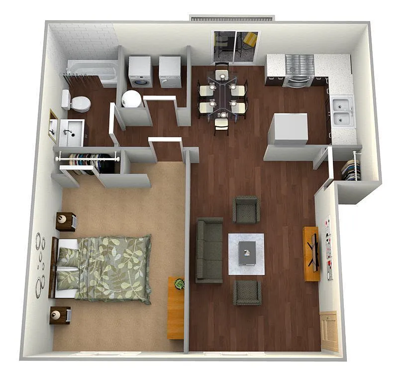 Floor plan The Aspen