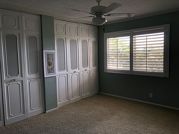 Master bed room, Plantation Shutters
