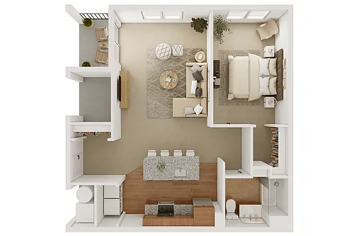Floor plan The Cottage Grove