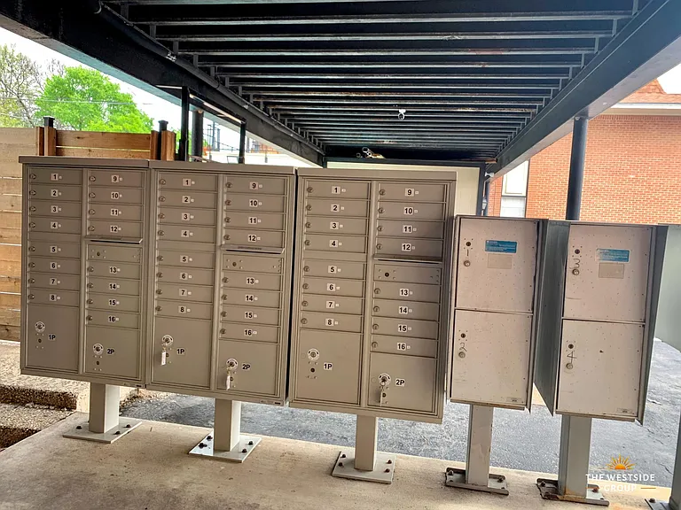 Resident's mail boxes