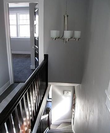 New lighting and refinished wood banister. Attention to detail stands out